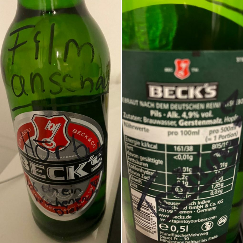 Das Feierabendbier. Für Sportler eher schlecht.